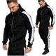 Sport Velvet Bande Tracksuit Men